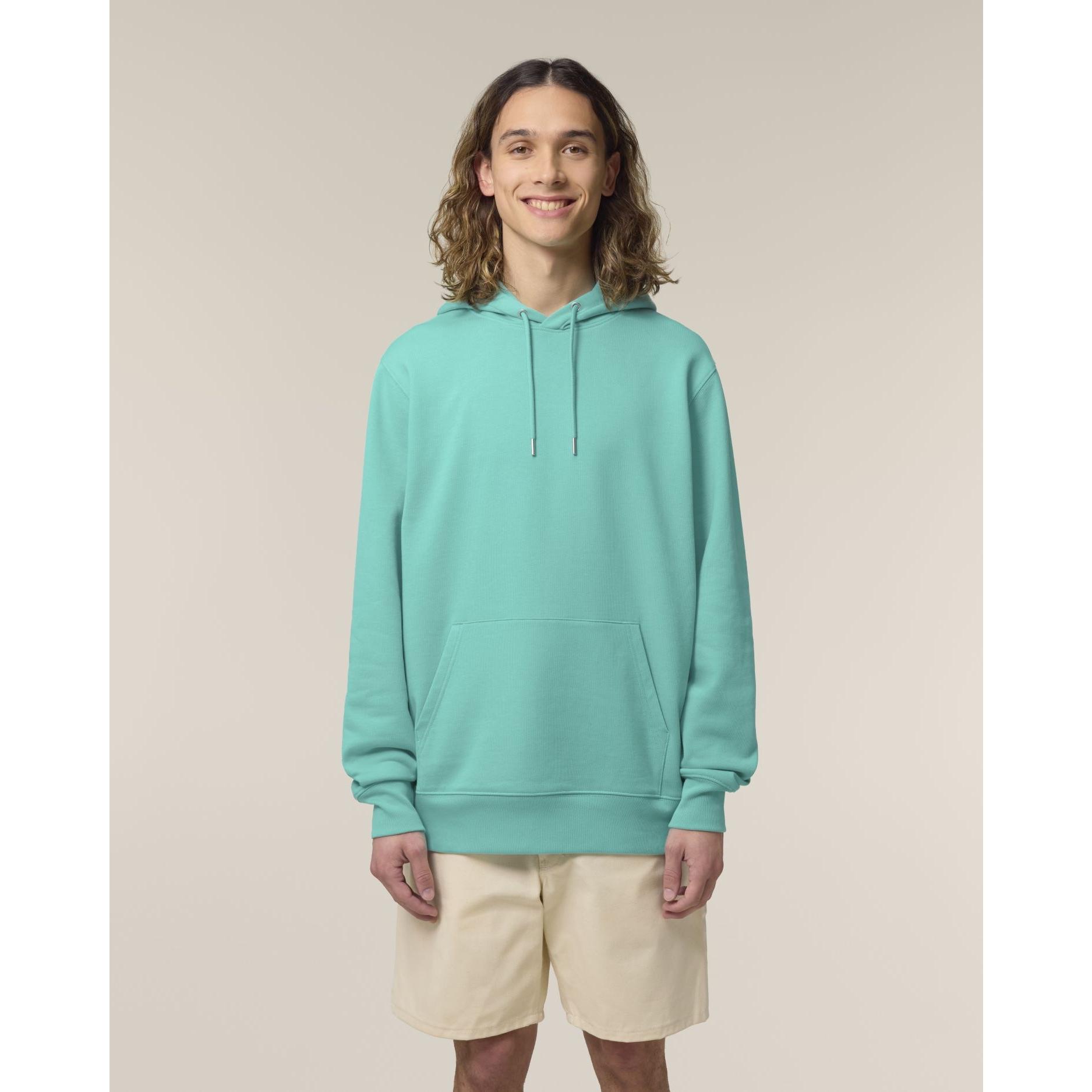 Hanorac cu glugă Unisex Cruiser 2.0 Pool Blue L