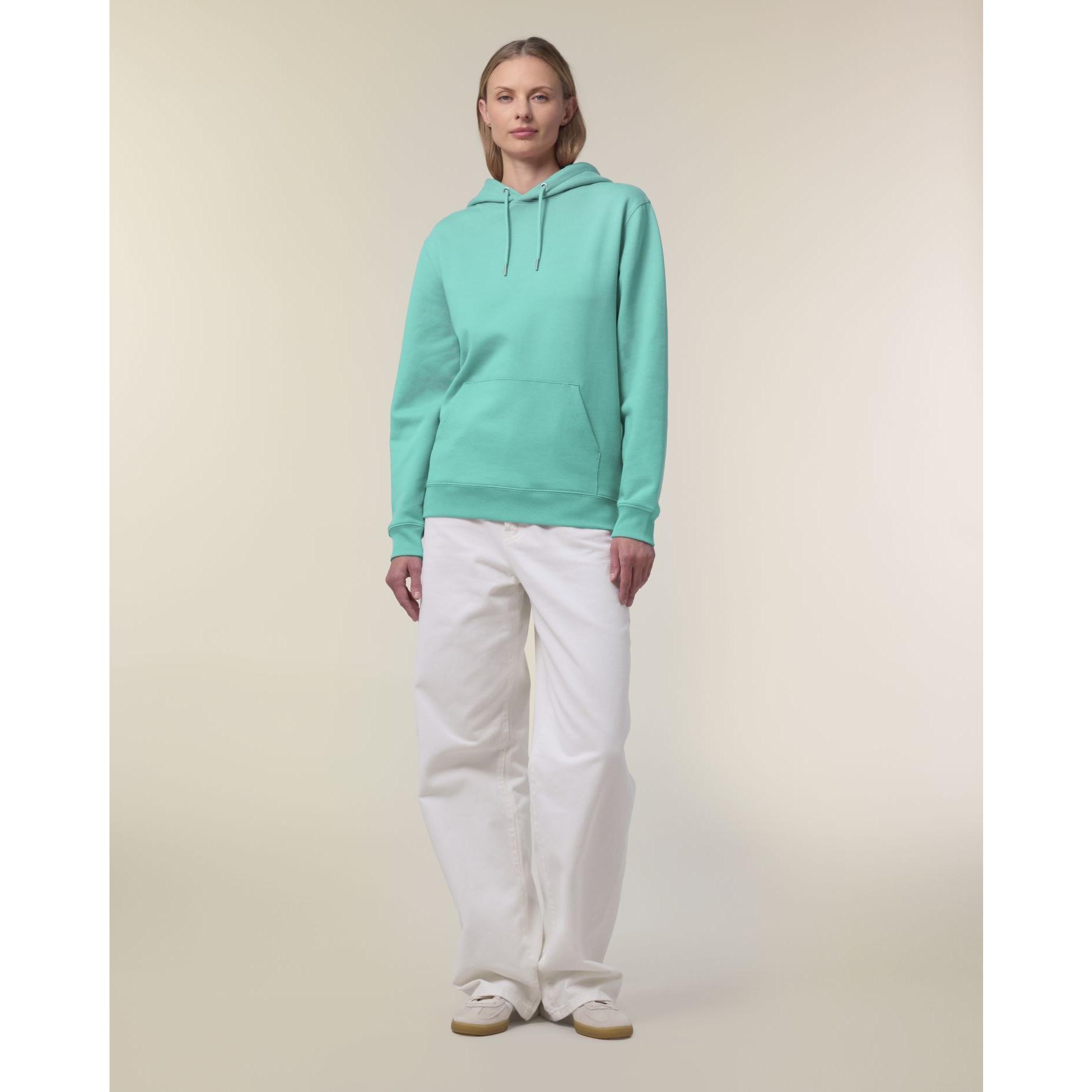 Hanorac cu glugă Unisex Cruiser 2.0 Pool Blue L