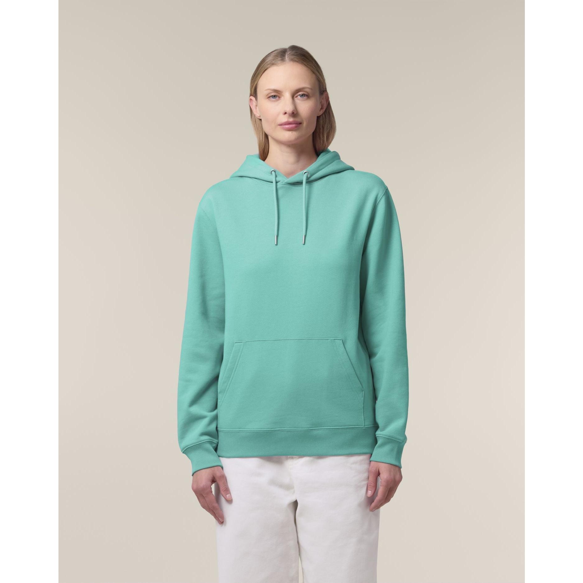 Hanorac cu glugă Unisex Cruiser 2.0 Pool Blue L