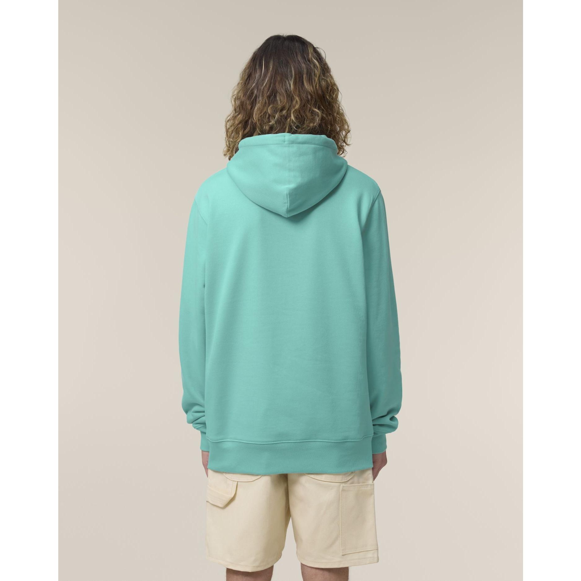 Hanorac cu glugă Unisex Cruiser 2.0 Pool Blue L