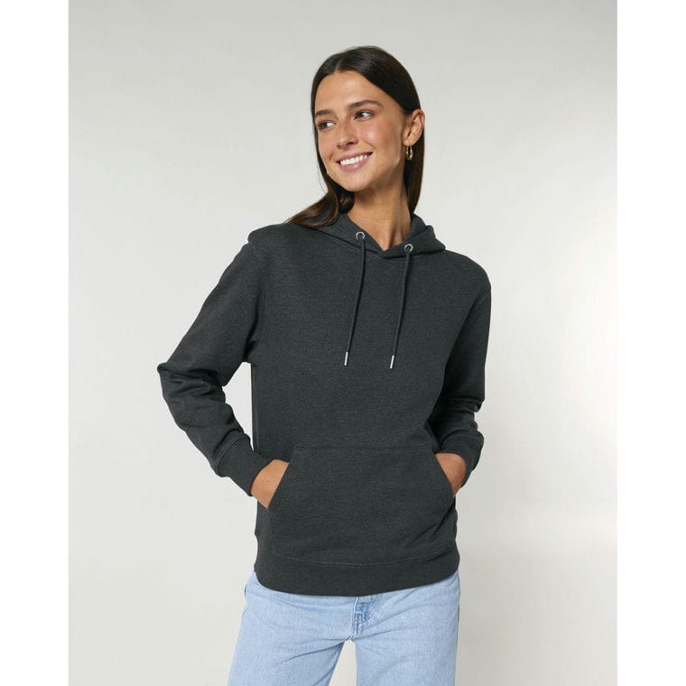 Hanorac cu glugă Unisex Cruiser 2.0 Dark Heather Grey XL