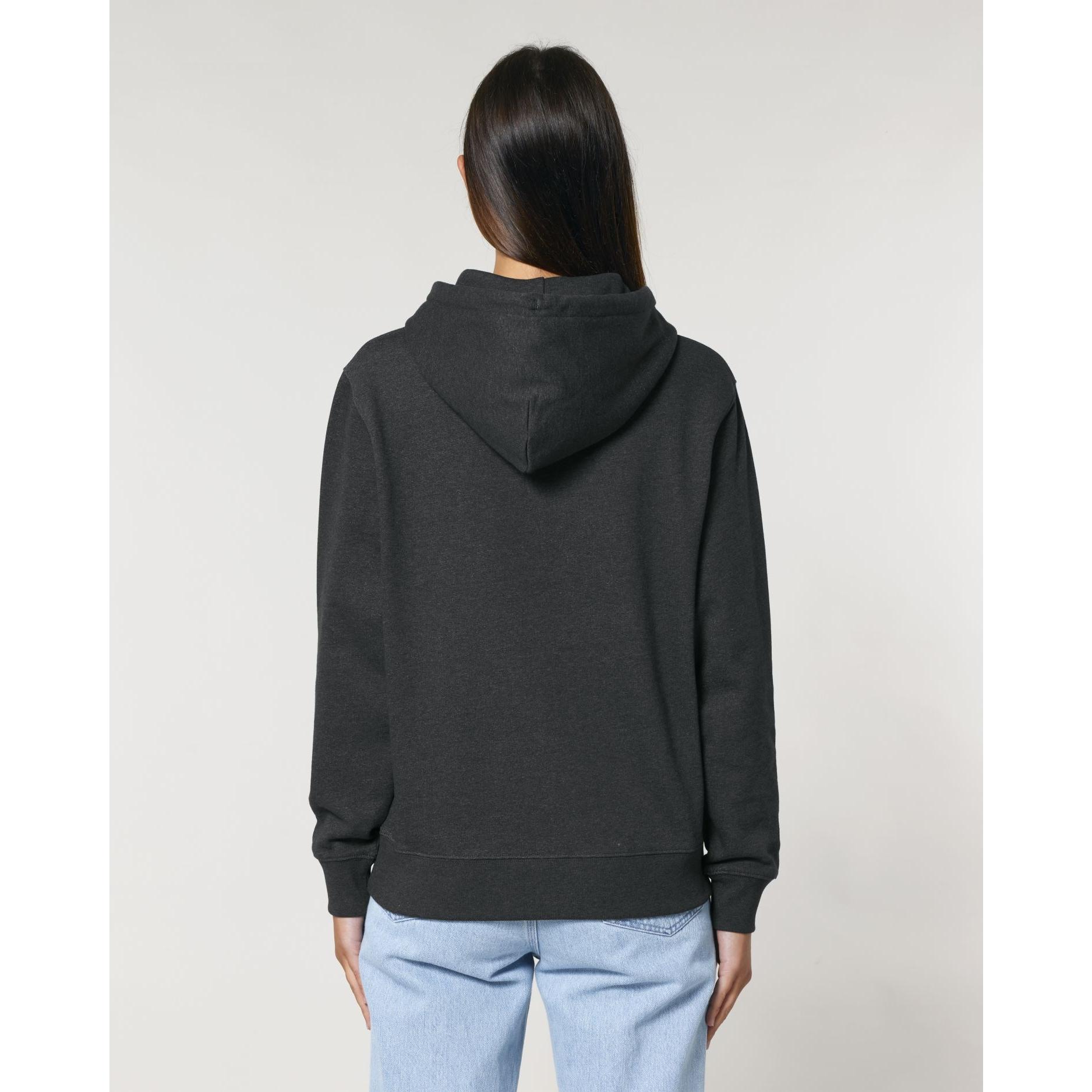 Hanorac cu glugă Unisex Cruiser 2.0 Dark Heather Grey L