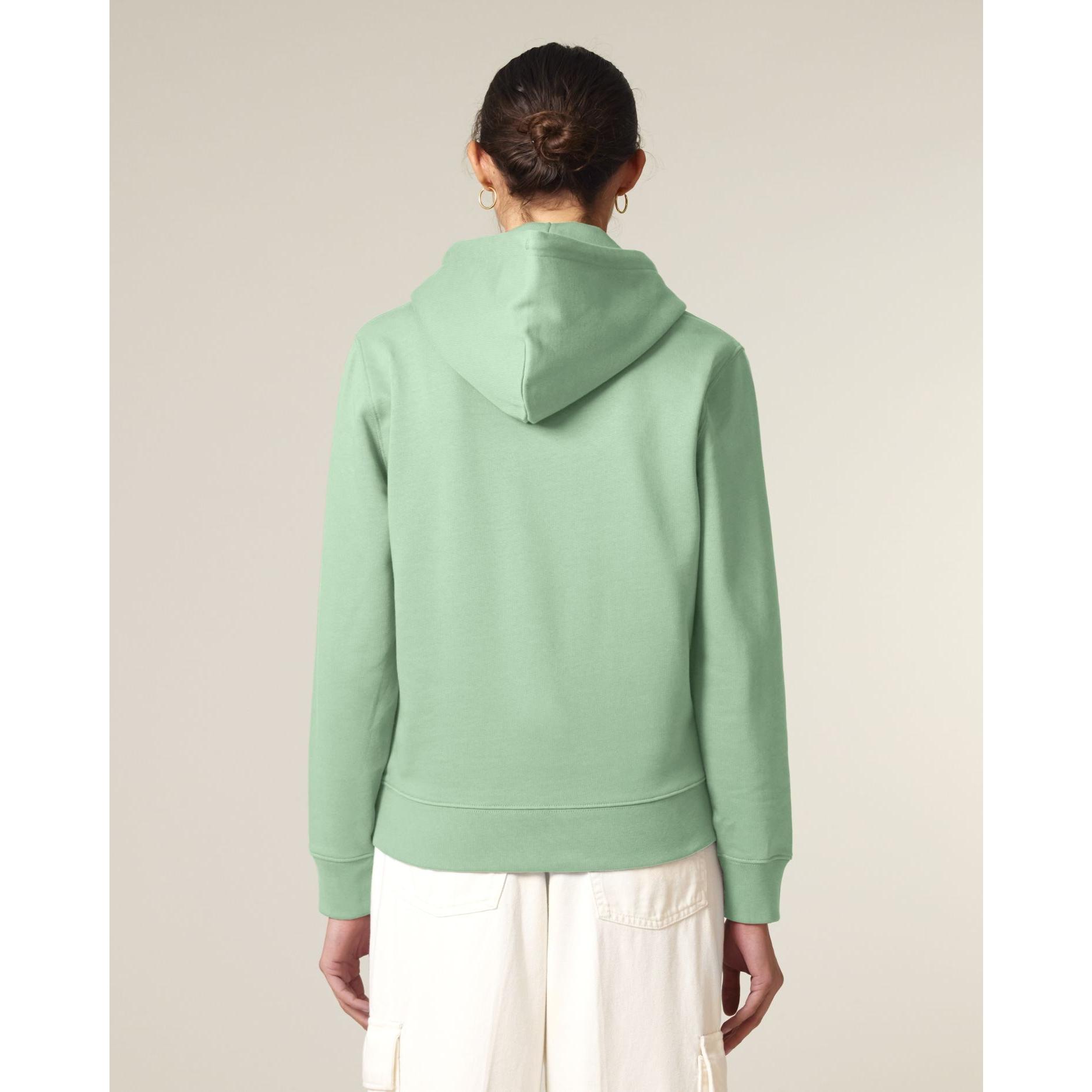 Hanorac cu glugă Unisex Cruiser 2.0 Misty Jade L