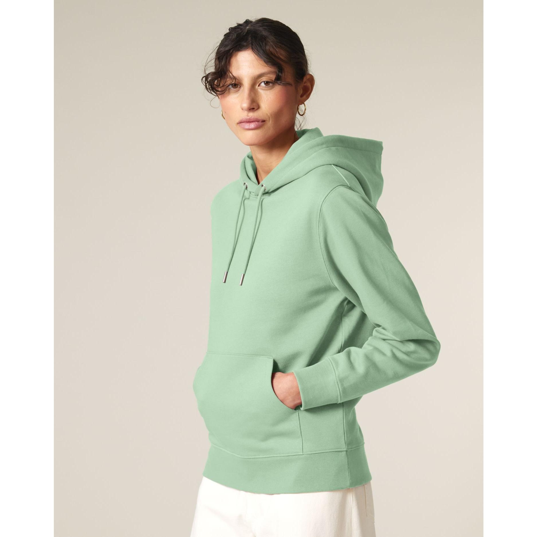 Hanorac cu glugă Unisex Cruiser 2.0 Misty Jade L