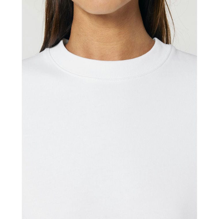 Bluză cu guler rotund Unisex Changer 2.0 White XXL