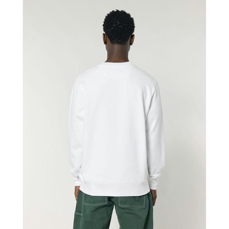 Bluză cu guler rotund Unisex Changer 2.0 White XXL