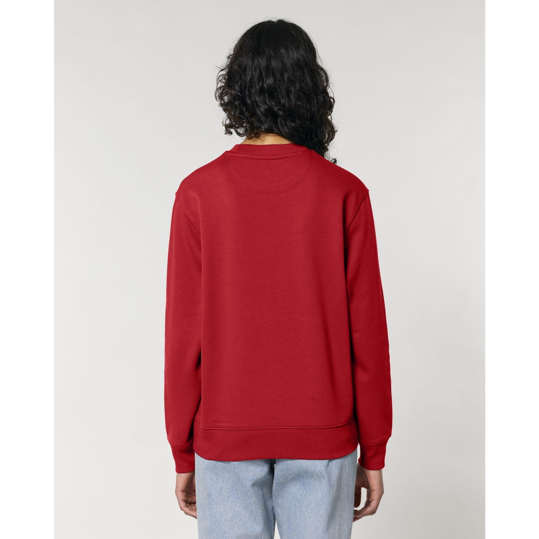 Bluză cu guler rotund Unisex Changer 2.0 Red L