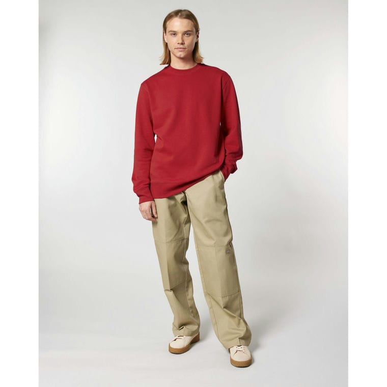 Bluză cu guler rotund Unisex Changer 2.0 Red M