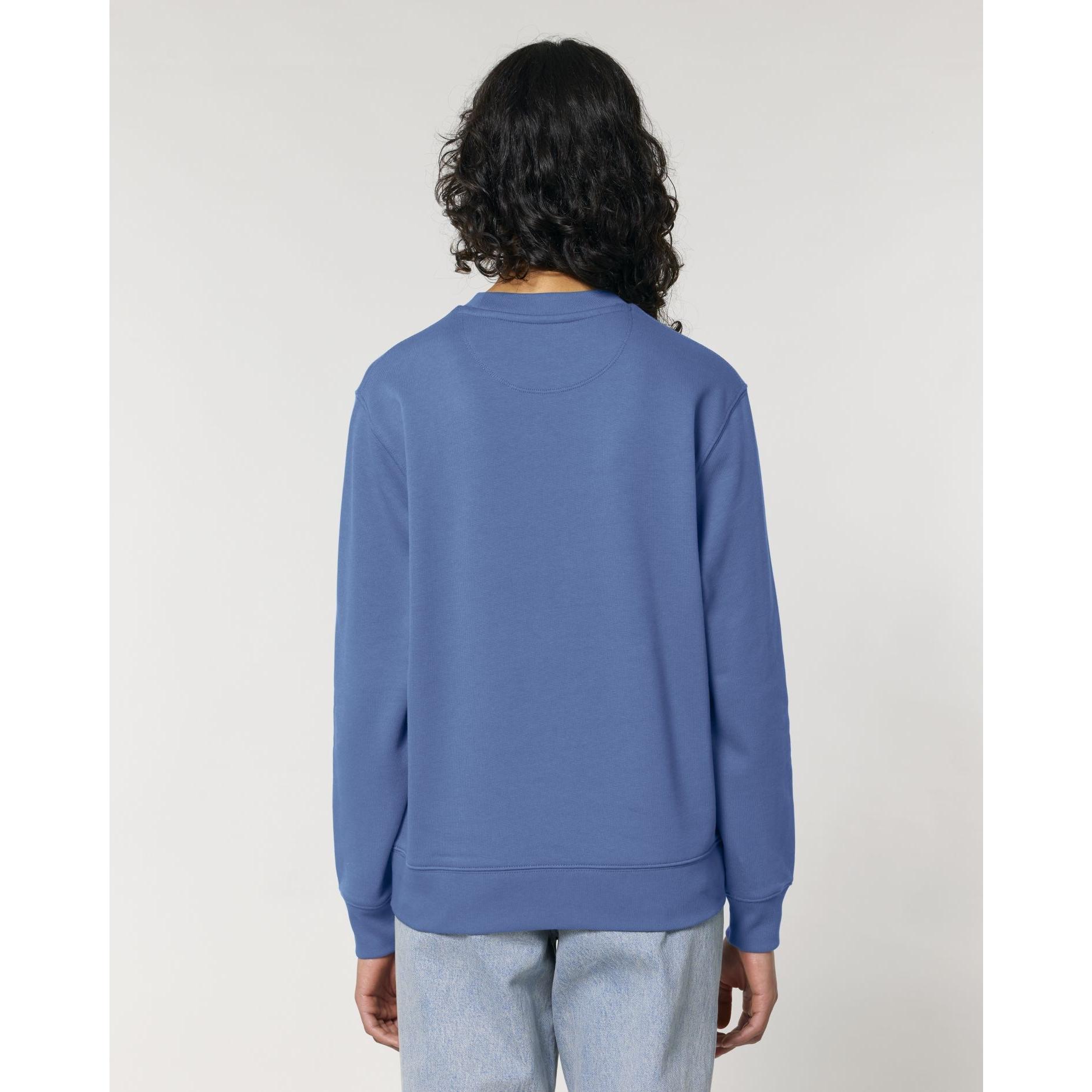 Bluză cu guler rotund Unisex Changer 2.0 Bright Blue L