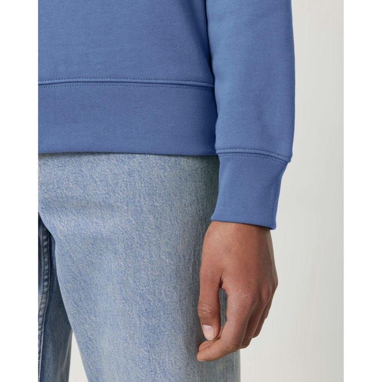 Bluză cu guler rotund Unisex Changer 2.0 Bright Blue 2XS