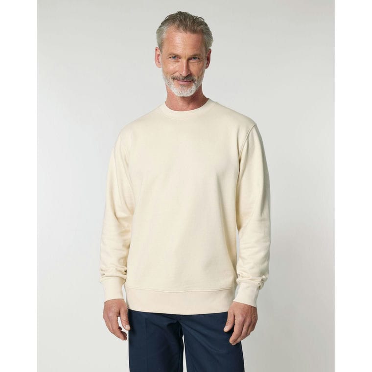 Bluză cu guler rotund Unisex Changer 2.0 Natural Raw M