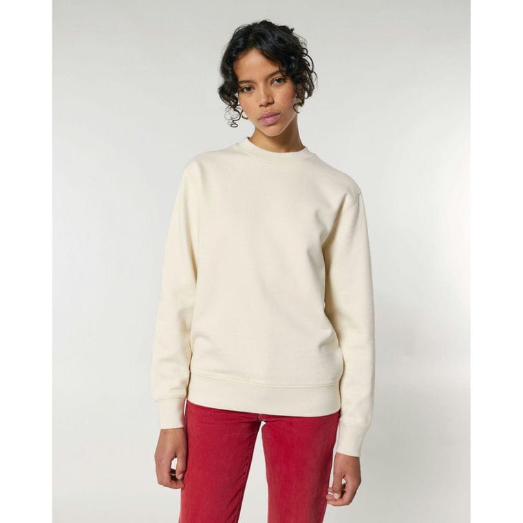 Bluză cu guler rotund Unisex Changer 2.0 Natural Raw M