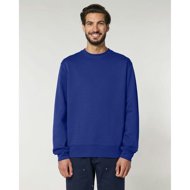 Bluză cu guler rotund Unisex Changer 2.0 Worker Blue 2XS