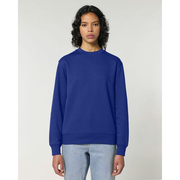 Bluză cu guler rotund Unisex Changer 2.0 Worker Blue 2XS