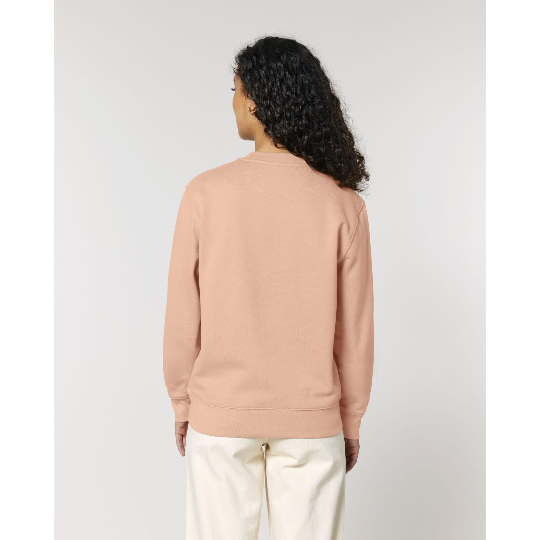 Bluză cu guler rotund Unisex Changer 2.0 Fraiche Peche L