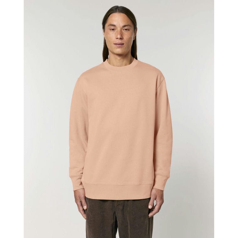 Bluză cu guler rotund Unisex Changer 2.0 Fraiche Peche XXL