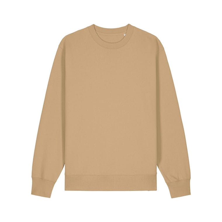 Bluză cu guler rotund Unisex Changer 2.0 Latte
