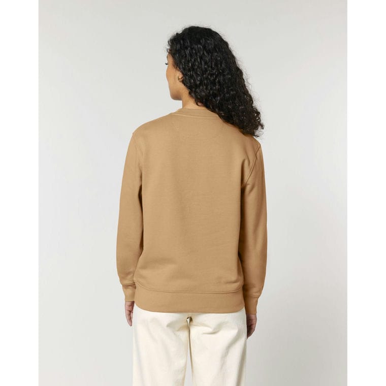 Bluză cu guler rotund Unisex Changer 2.0 Latte XXL