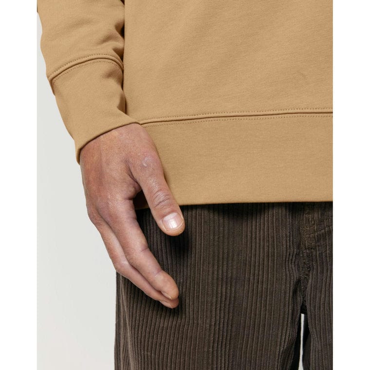 Bluză cu guler rotund Unisex Changer 2.0 Latte XXL