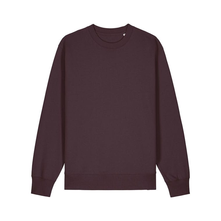 Bluză cu guler rotund Unisex Changer 2.0 Red Brown