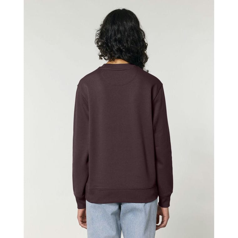 Bluză cu guler rotund Unisex Changer 2.0 Red Brown XXL