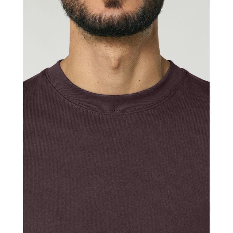 Bluză cu guler rotund Unisex Changer 2.0 Red Brown XXL