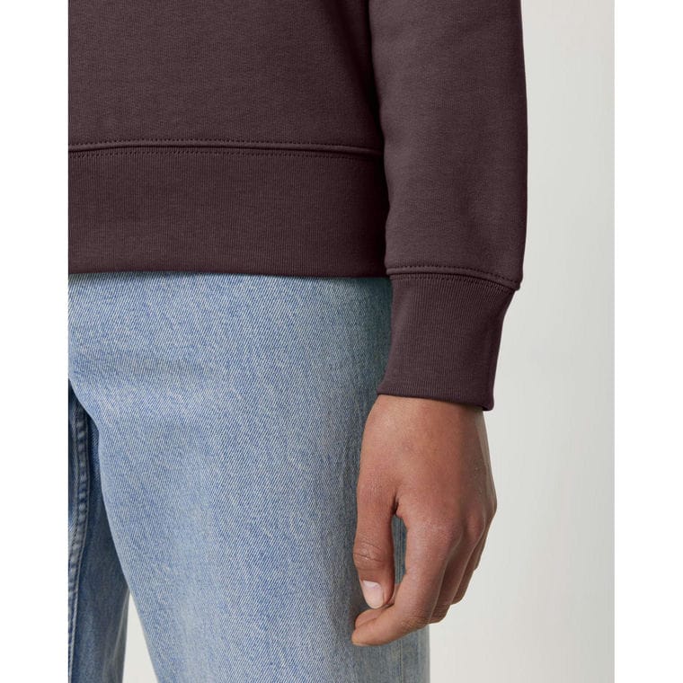 Bluză cu guler rotund Unisex Changer 2.0 Red Brown 2XS