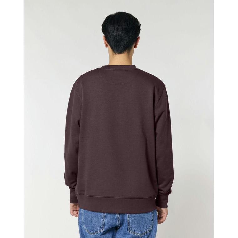 Bluză cu guler rotund Unisex Changer 2.0 Red Brown XXL