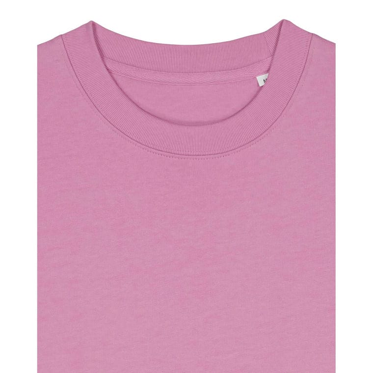 Bluză cu guler rotund Unisex Changer 2.0 Bubble Pink 2XS