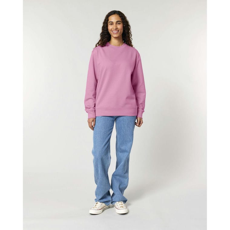 Bluză cu guler rotund Unisex Changer 2.0 Bubble Pink 2XS