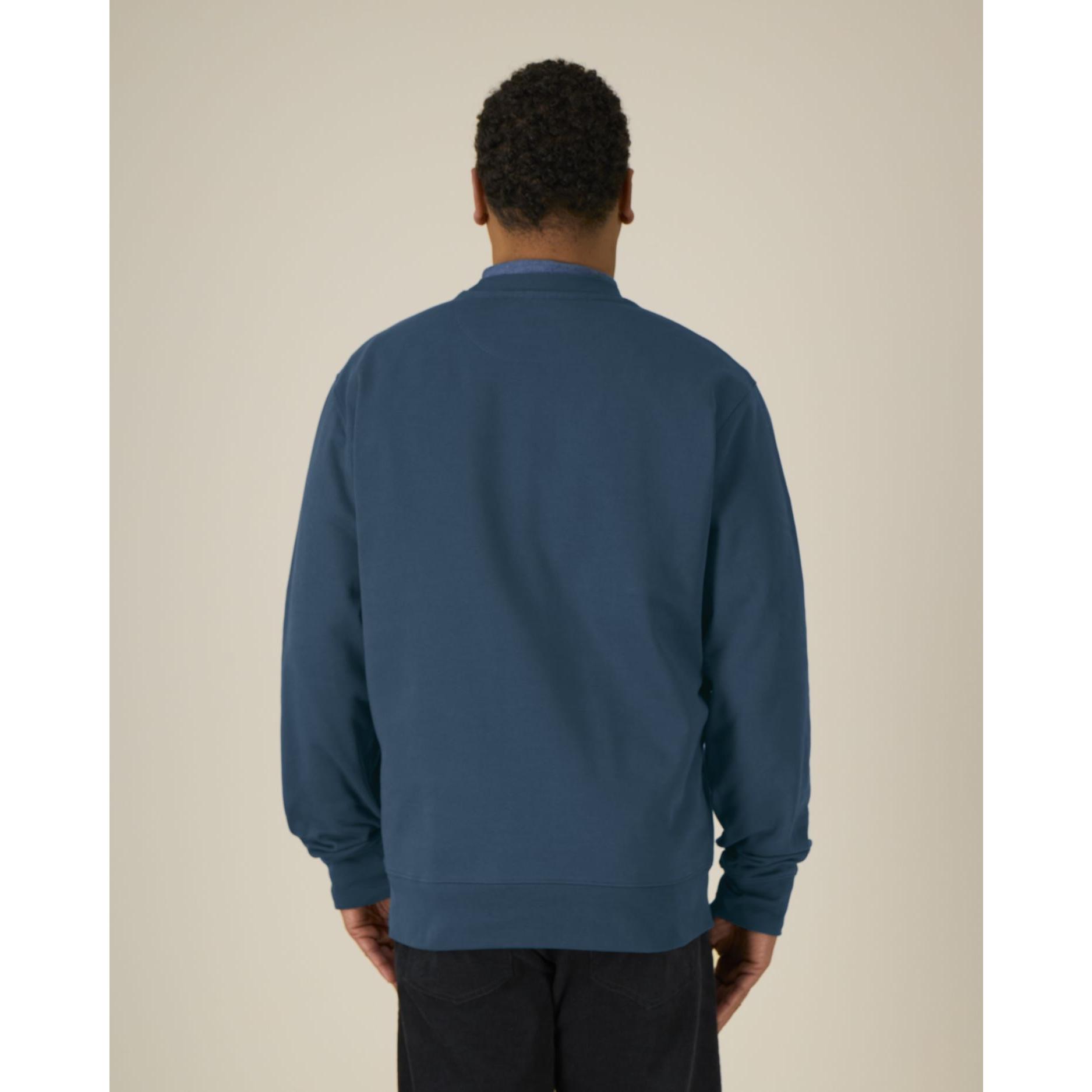 Bluză cu guler rotund Unisex Changer 2.0 Deep Teal 3XL