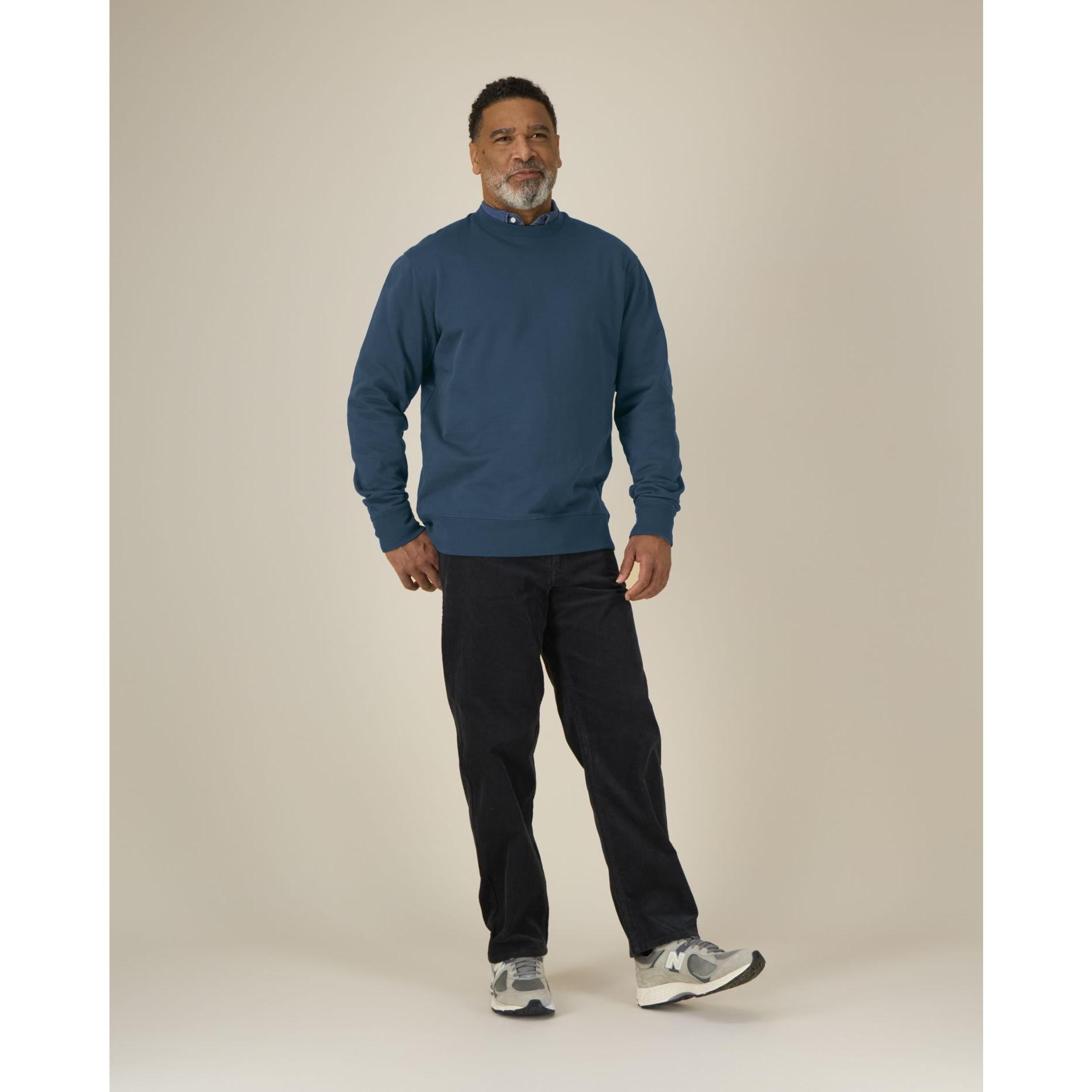 Bluză cu guler rotund Unisex Changer 2.0 Deep Teal 3XL