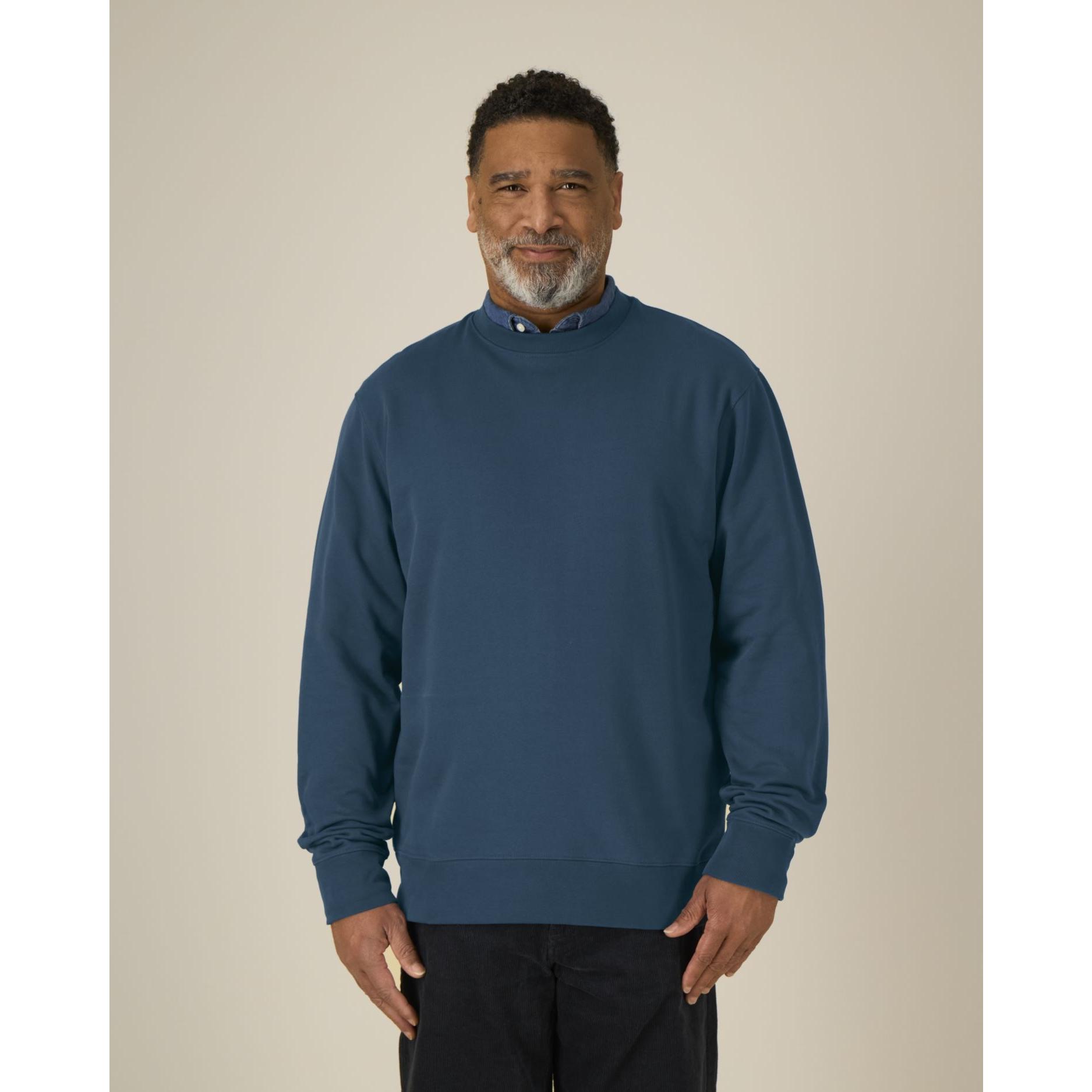 Bluză cu guler rotund Unisex Changer 2.0 Deep Teal 3XL