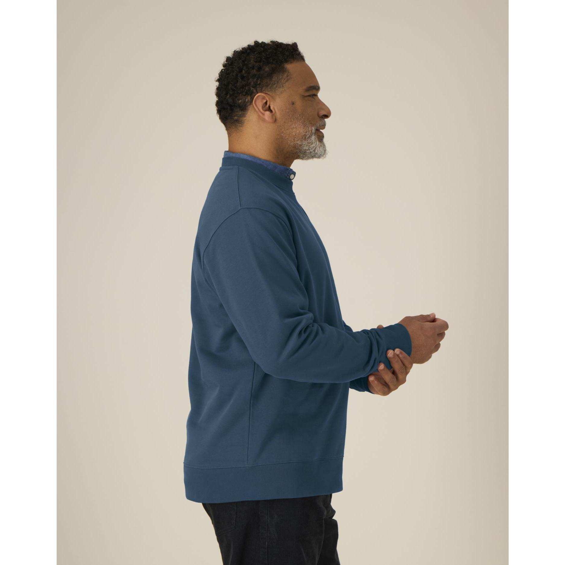 Bluză cu guler rotund Unisex Changer 2.0 Deep Teal 3XL