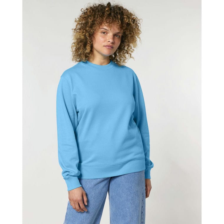 Bluză cu guler rotund Unisex Changer 2.0 Aqua Blue 2XS