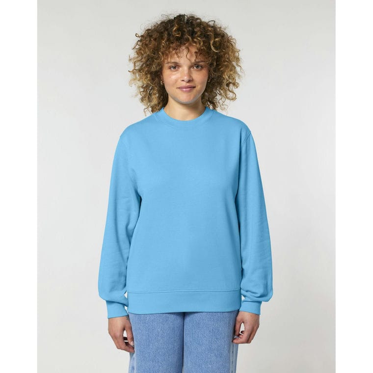 Bluză cu guler rotund Unisex Changer 2.0 Aqua Blue 2XS