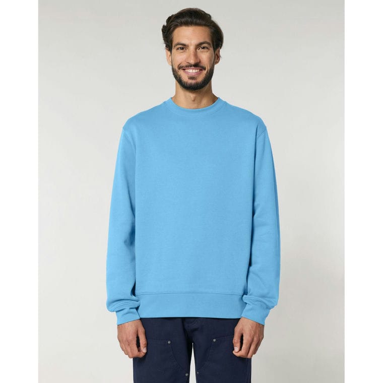 Bluză cu guler rotund Unisex Changer 2.0 Aqua Blue 2XS