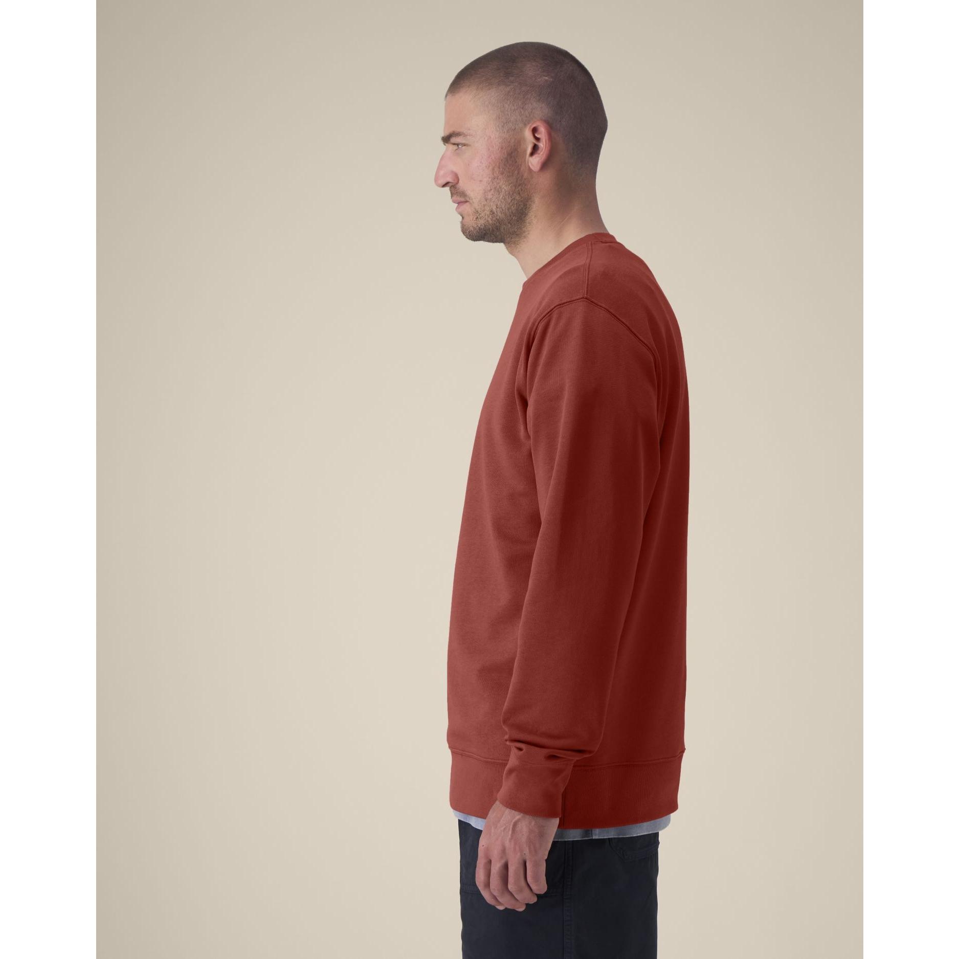 Bluză cu guler rotund Unisex Changer 2.0 Earthy Red M