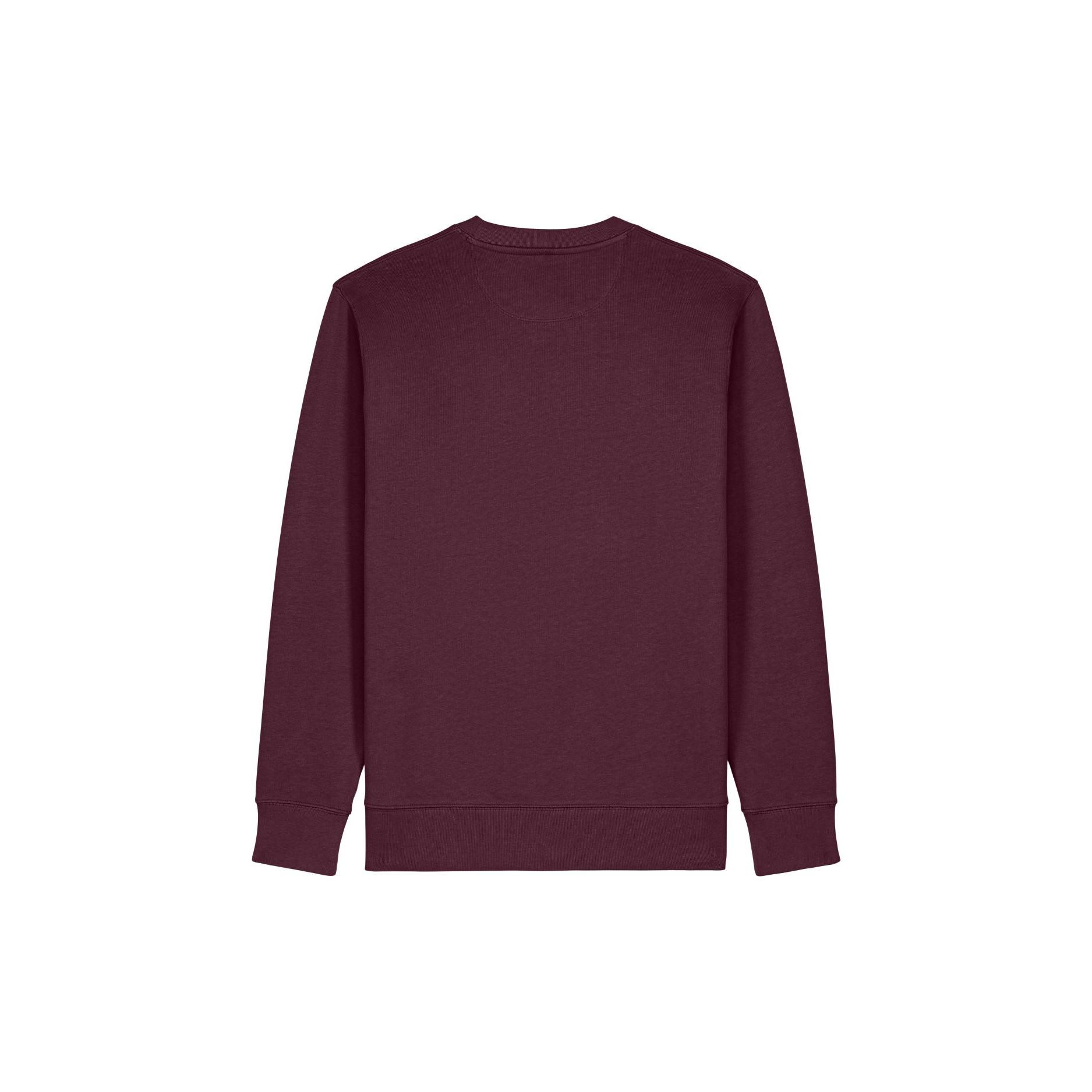 Bluză cu guler rotund Unisex Changer 2.0 Deep Plum M