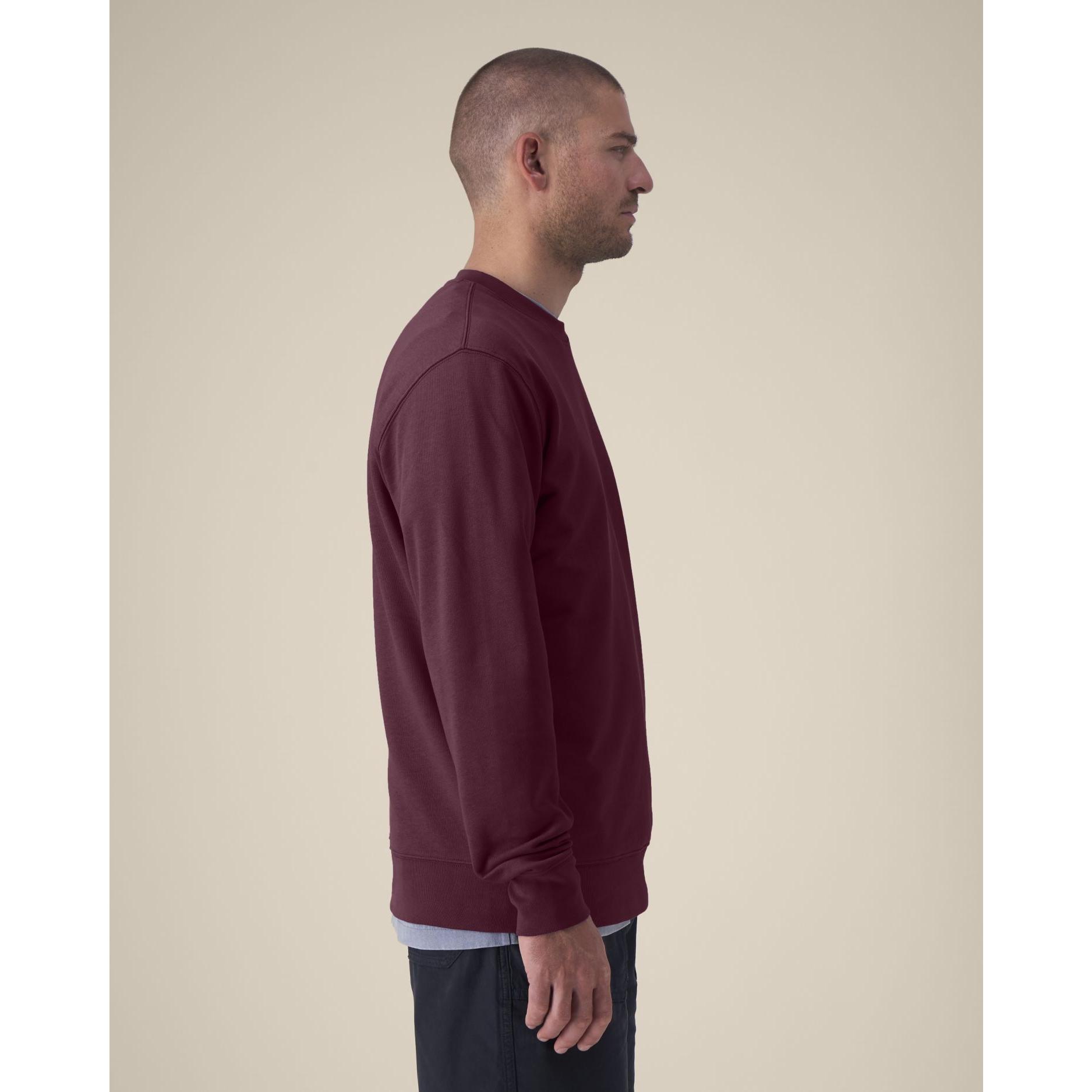 Bluză cu guler rotund Unisex Changer 2.0 Deep Plum M