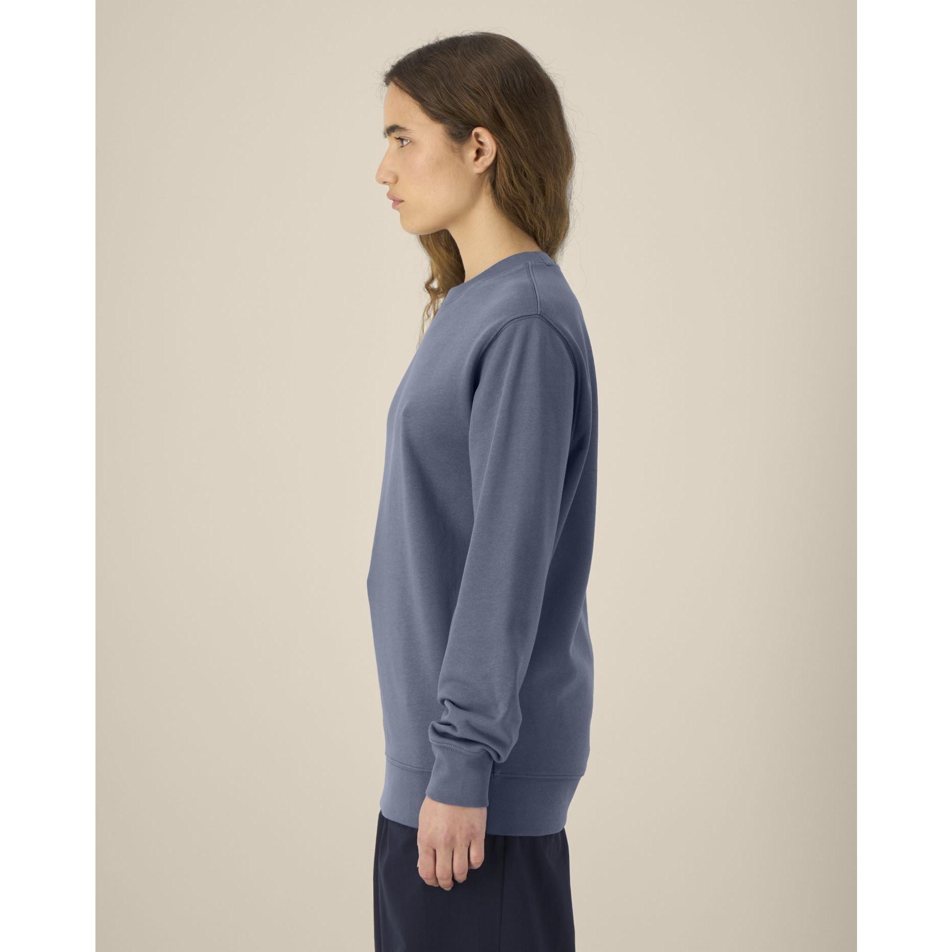 Bluză cu guler rotund Unisex Changer 2.0 Blue Grey 3XL