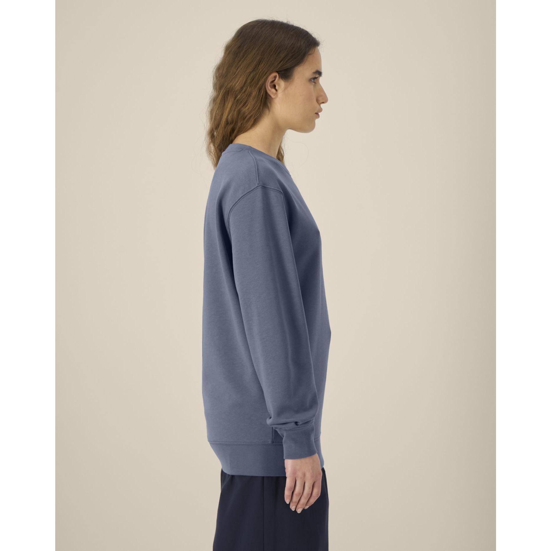 Bluză cu guler rotund Unisex Changer 2.0 Blue Grey 3XL
