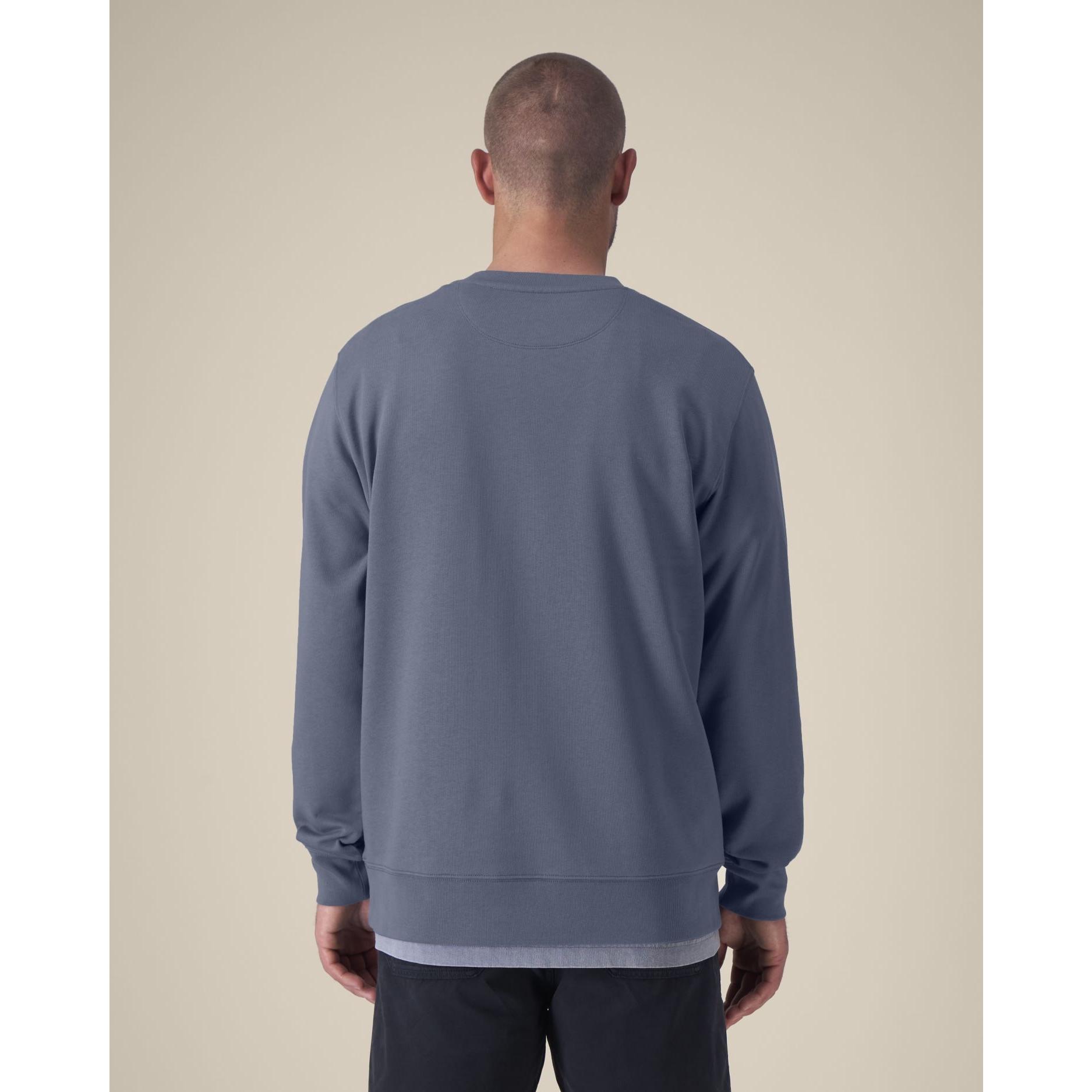 Bluză cu guler rotund Unisex Changer 2.0 Blue Grey 3XL