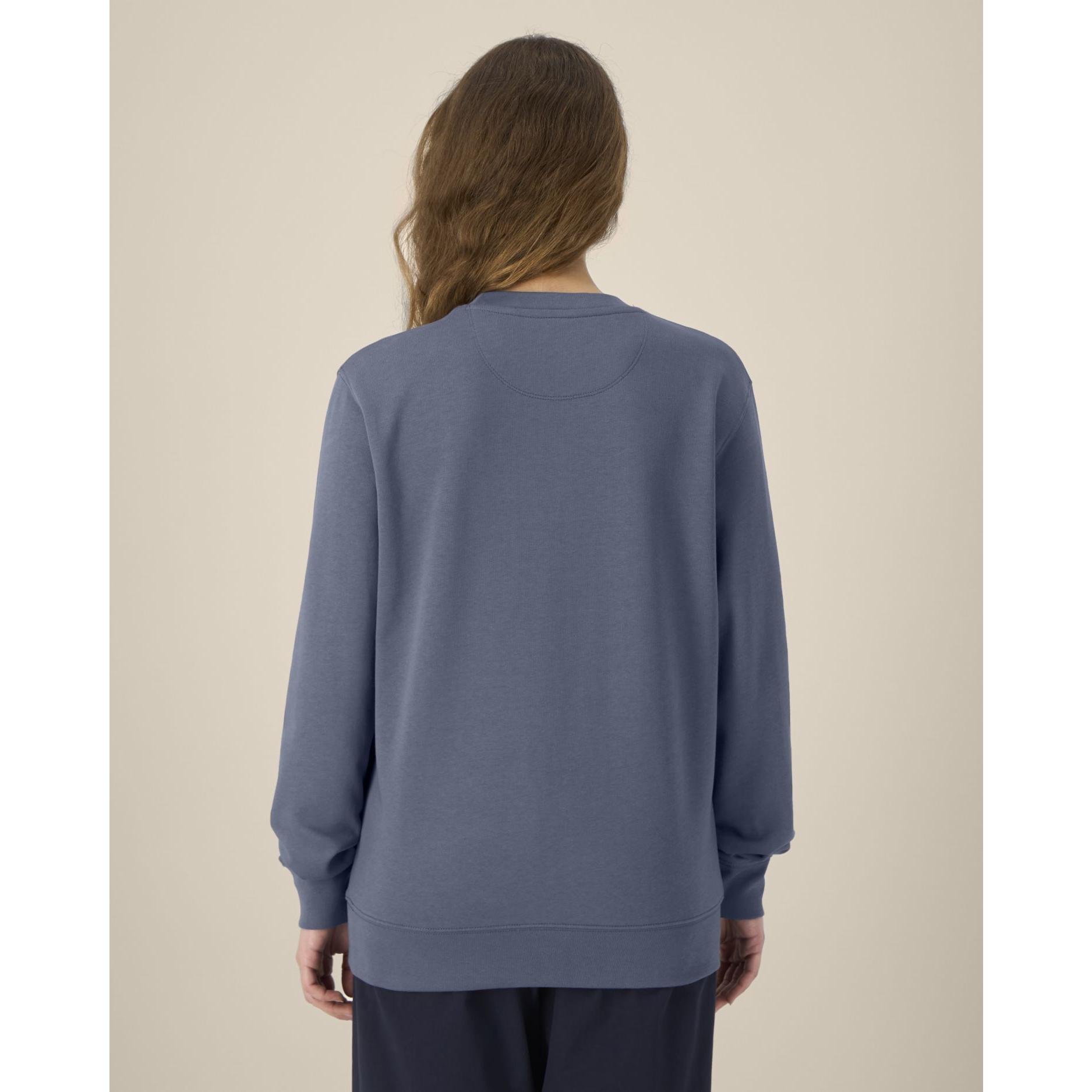 Bluză cu guler rotund Unisex Changer 2.0 Blue Grey 3XL