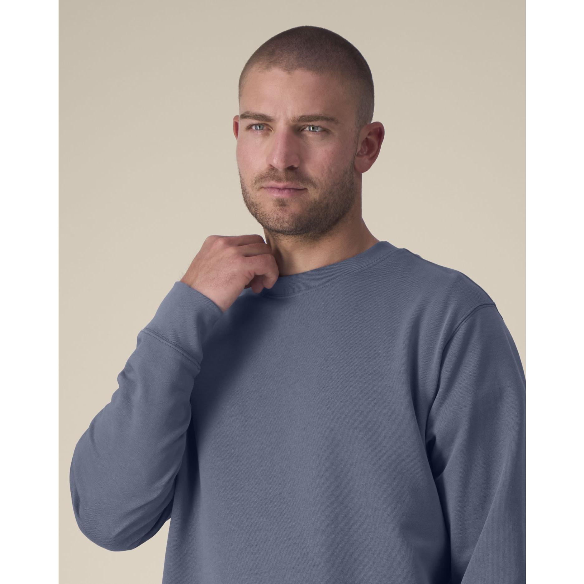 Bluză cu guler rotund Unisex Changer 2.0 Blue Grey 3XL