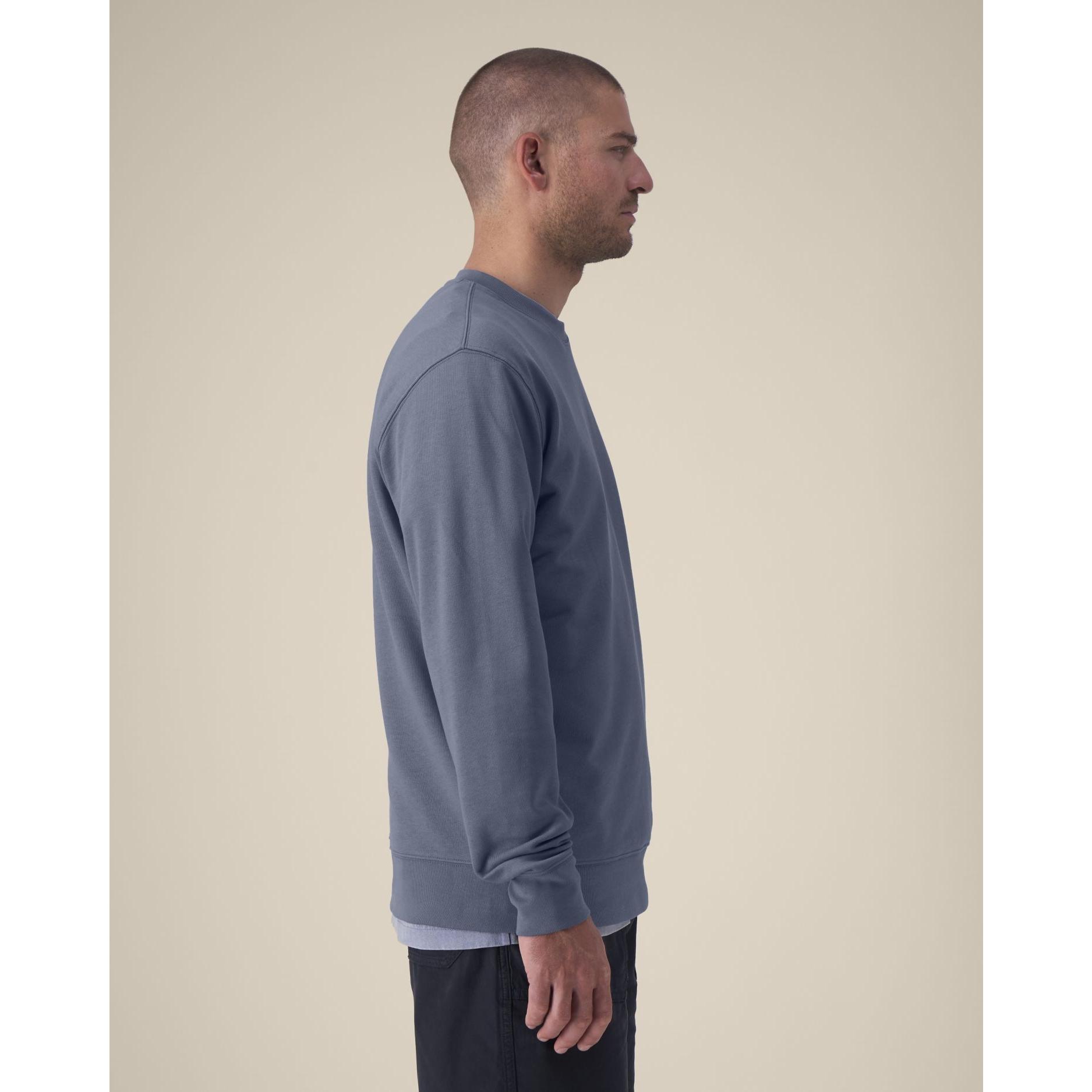 Bluză cu guler rotund Unisex Changer 2.0 Blue Grey 3XL