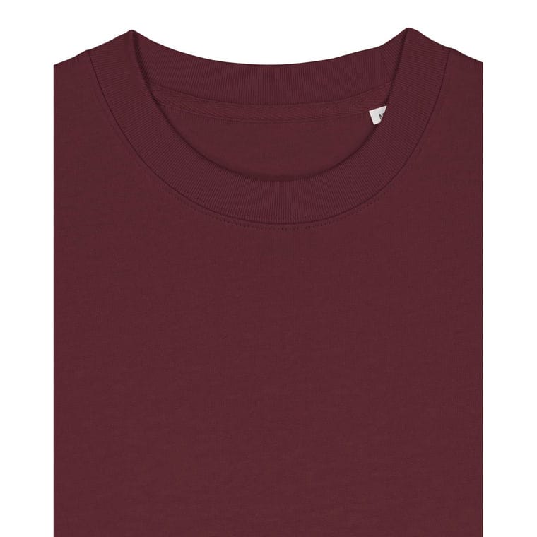 Bluză cu guler rotund Unisex Changer 2.0 Burgundy 2XS