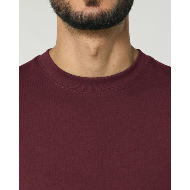 Bluză cu guler rotund Unisex Changer 2.0 Burgundy 2XS