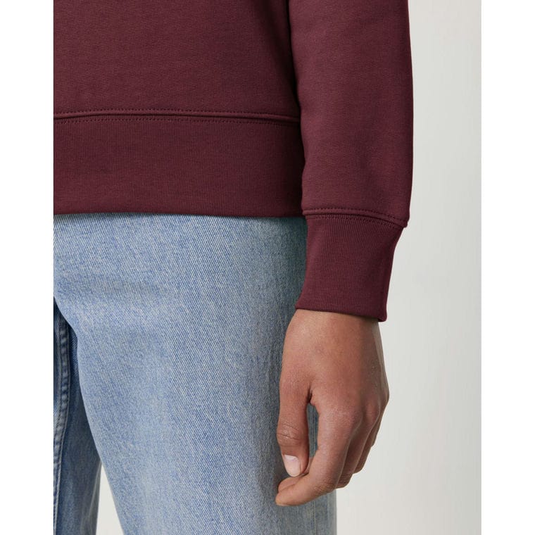 Bluză cu guler rotund Unisex Changer 2.0 Burgundy 2XS
