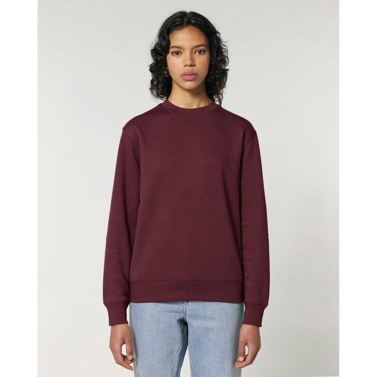 Bluză cu guler rotund Unisex Changer 2.0 Burgundy 2XS